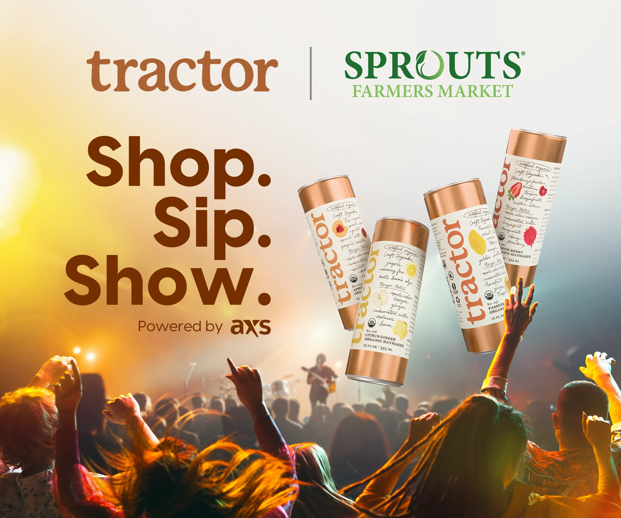 Shop. Sip. Show. Sweepstakes